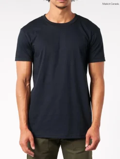 Naked & Famous - Circular Knit T-Shirt in Black