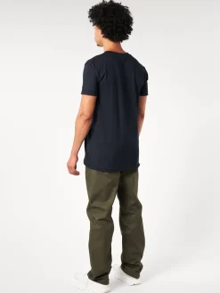 Naked & Famous - Circular Knit T-Shirt in Black