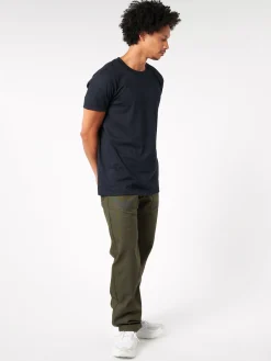 Naked & Famous - Circular Knit T-Shirt in Black