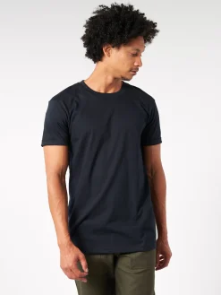 Naked & Famous - Circular Knit T-Shirt in Black
