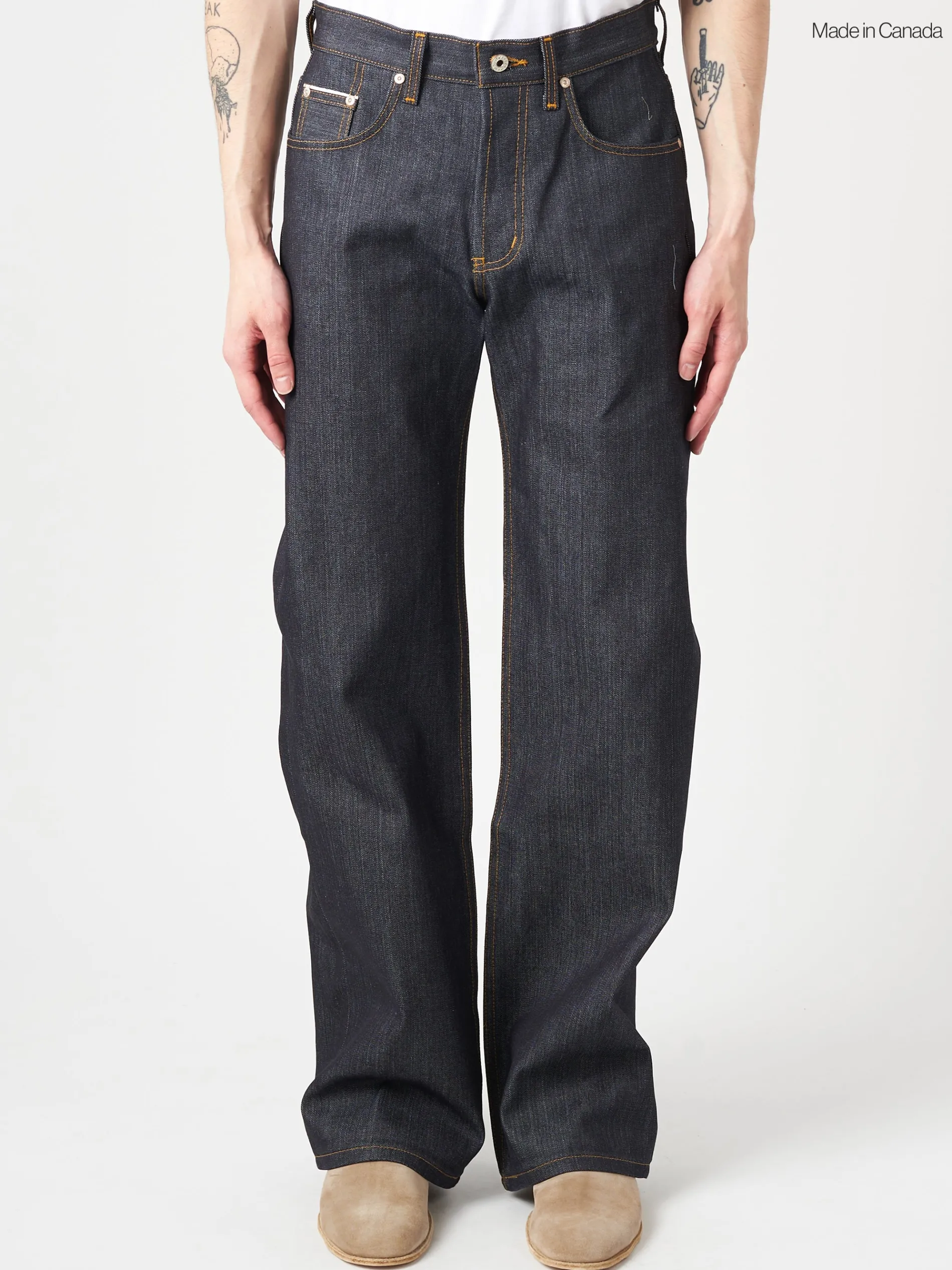 Naked & Famous - Strong Guy Left Hand Twill Selvedge in Indigo