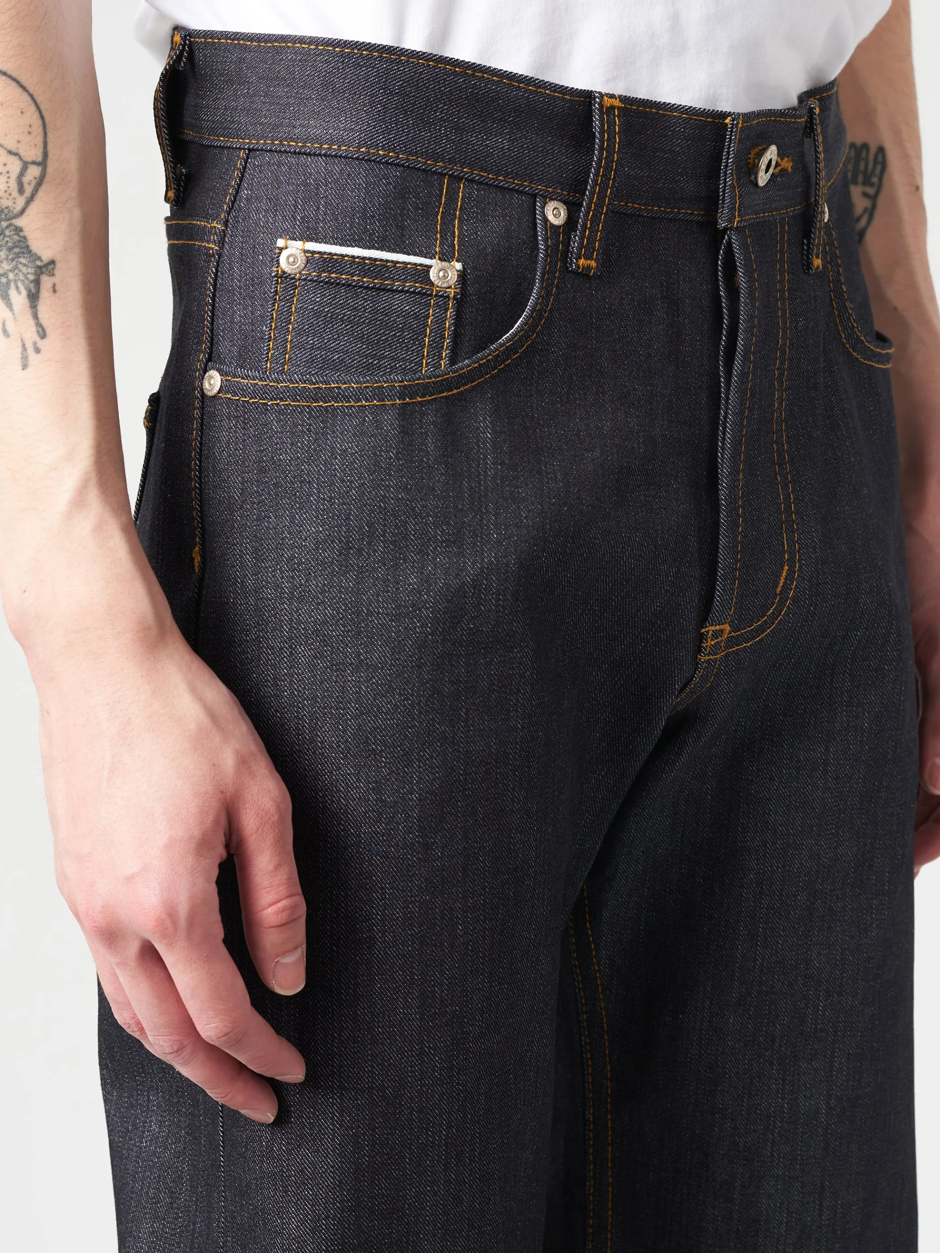 Naked & Famous - Strong Guy Left Hand Twill Selvedge in Indigo