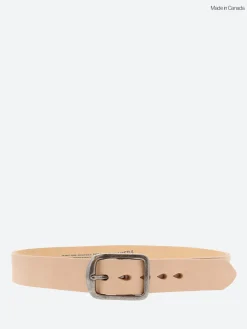 Naked & Famous - Thick Belt in Tan