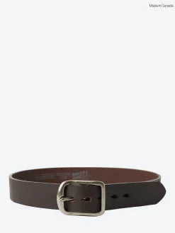 Naked & Famous - Thick Belt in Brown