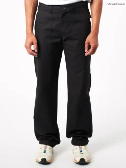 Naked and Famous - Work Pant in Black