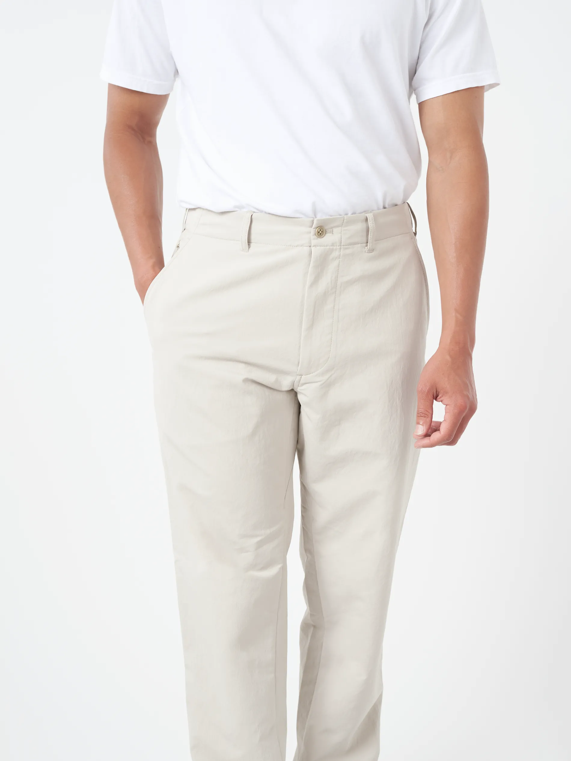 Nanamica - ALPHADRY Club Pants in Pale Gray