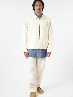 Nanamica - Short Denim Jacket in Natural