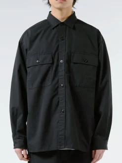Nanamica - Utility Light Wind Shirt in Black