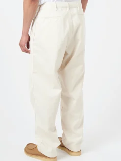 Nanamica - Wide Chino Pants in Natural