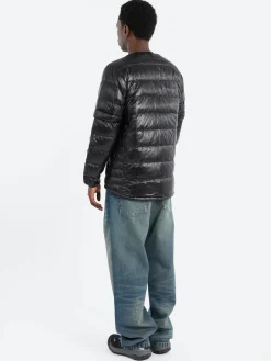 NANGA - Inner Down Cardigan in Black