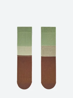 2nd PALETTE - Cinnamon Stripe Sock