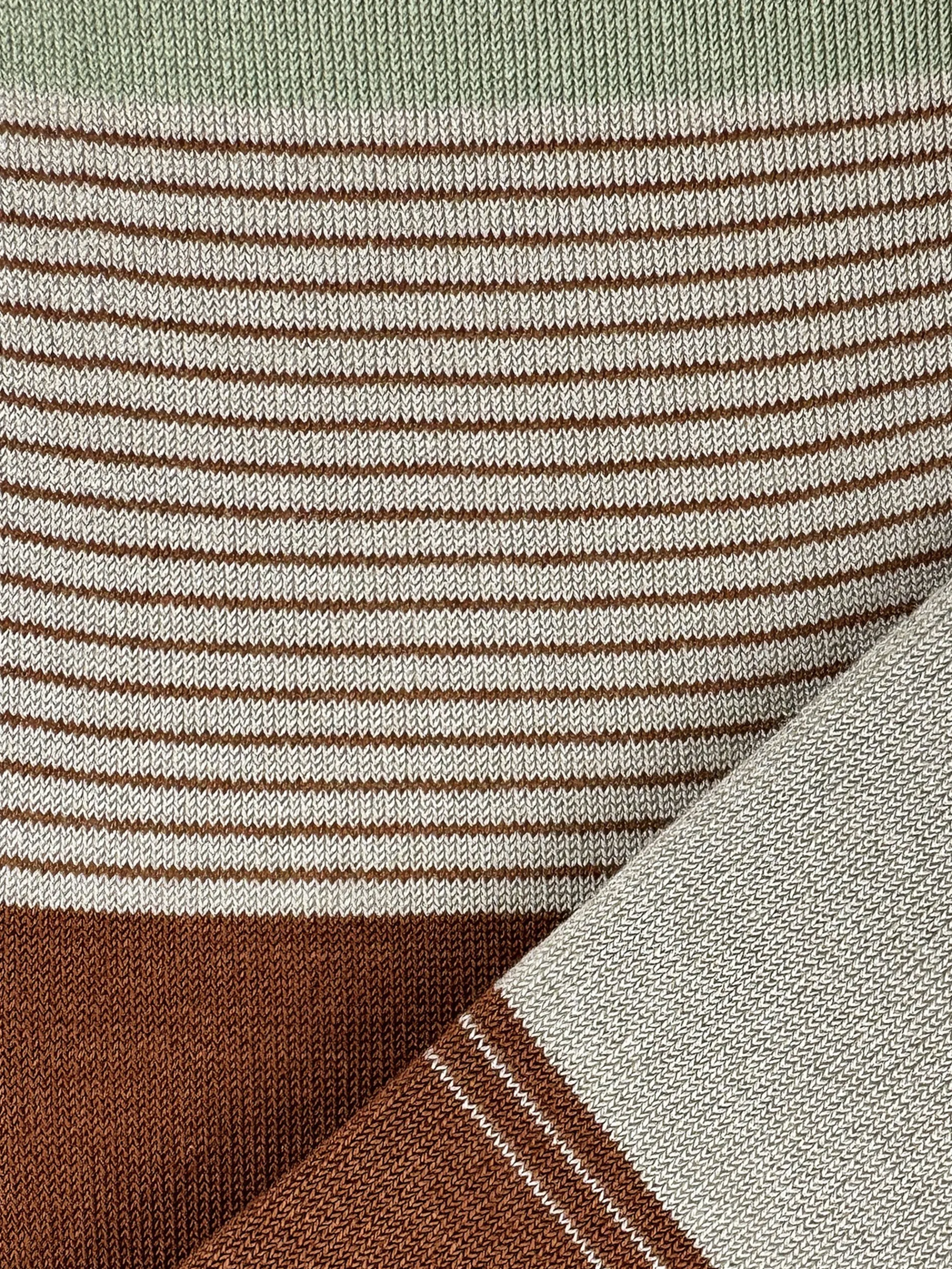 2nd PALETTE - Cinnamon Stripe Sock