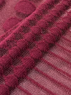 2nd PALETTE - Wine Dot Sock