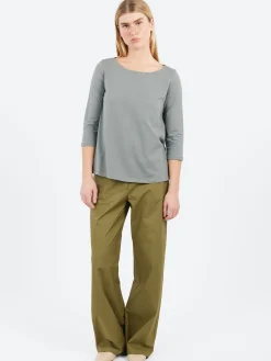 Neirami - 3/4 Sleeves T-Shirt in Shadow