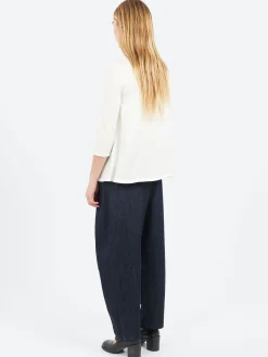 Neirami - 3/4 Sleeves T-Shirt in Rice