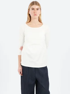 Neirami - 3/4 Sleeves T-Shirt in Rice