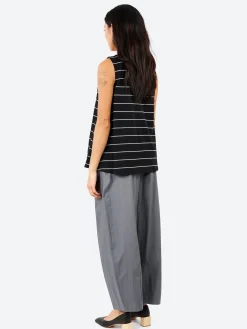 Neirami - A-Line Tank Top in Nero