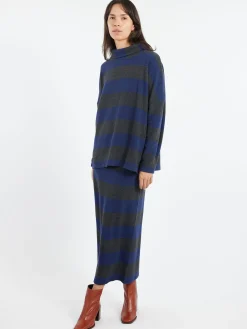 Neirami - Basic Tube Skirt in Yachting