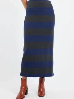 Neirami - Basic Tube Skirt in Yachting