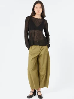 Neirami - Boatneck Sweater in Nero