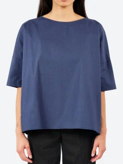 Neirami - Box Blouse in Blue