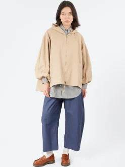 Neirami - C115 Hooded Jacket in Sabbia