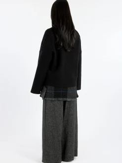 Neirami - C001 Short Jacket in Nero