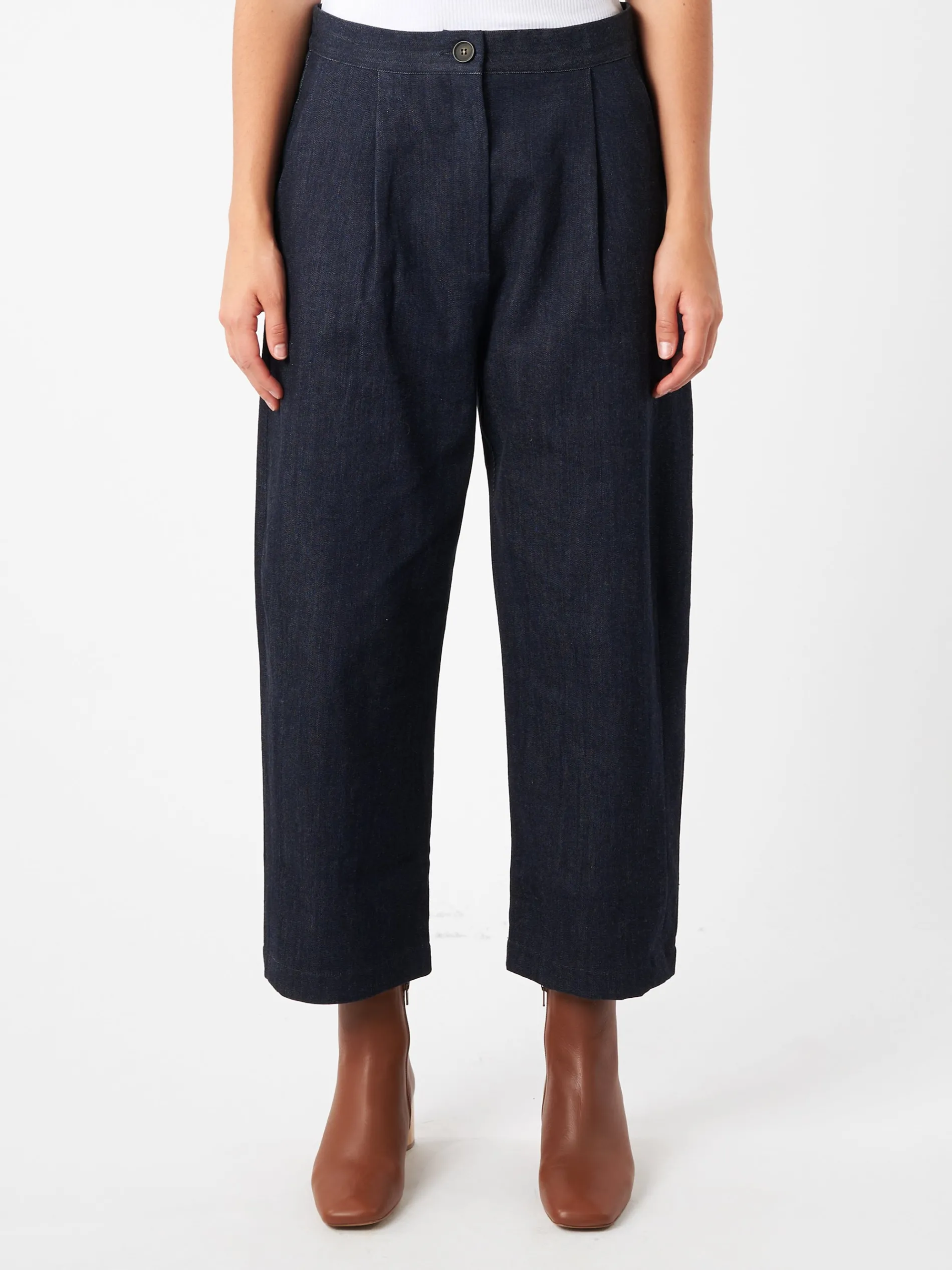 Neirami - Denim with Pleats