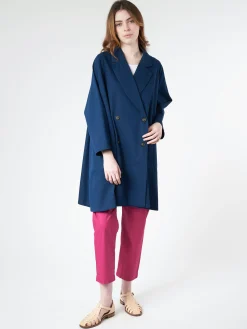 Neirami - Dust Coat in Blu