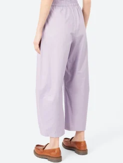 Neirami - Elastic Pleat Trousers in Lavanda