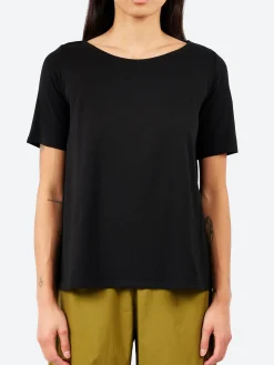 Neirami - Jersey A-Line Shirt in Nero