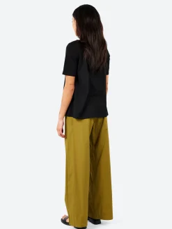 Neirami - Jersey A-Line Shirt in Nero