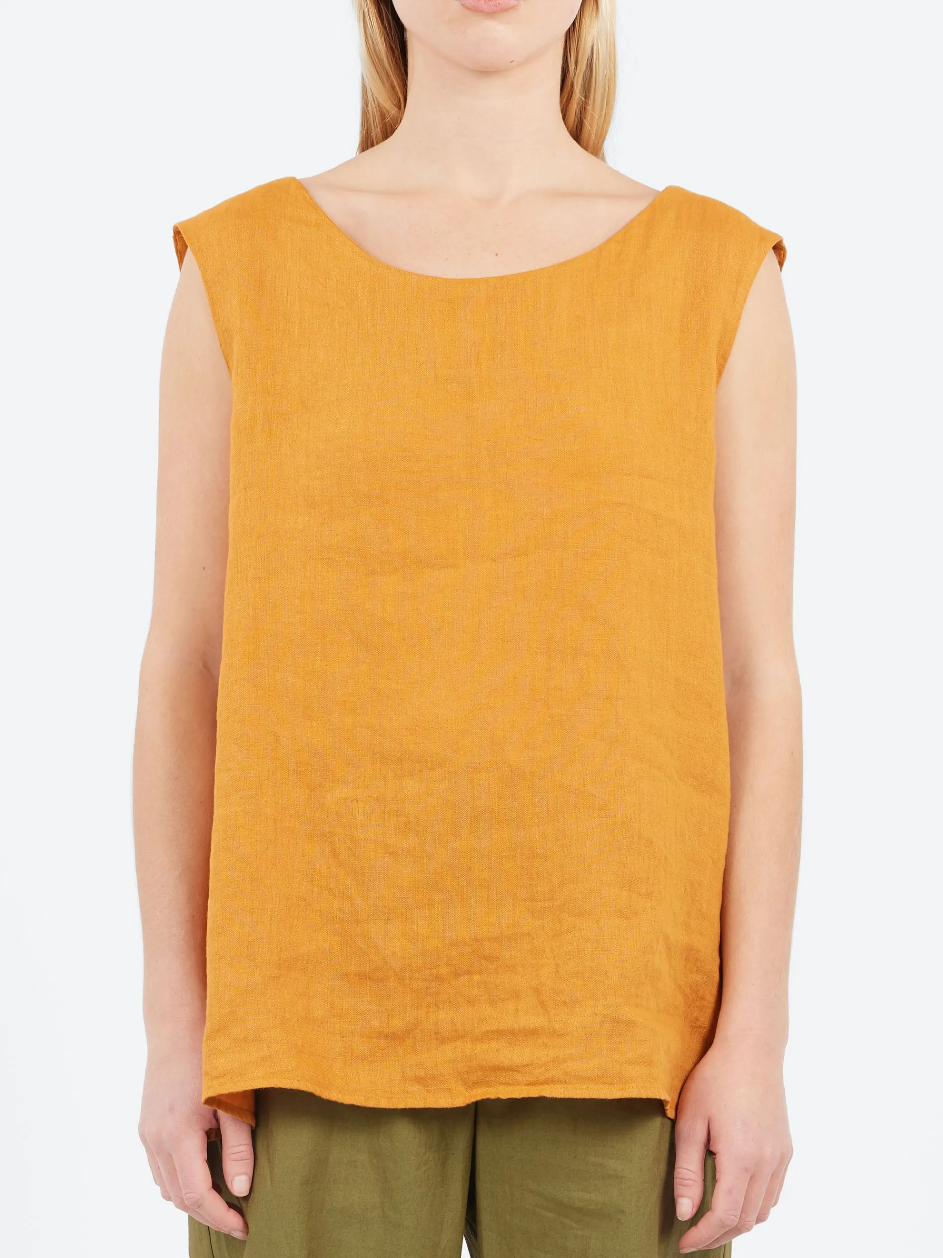 Neirami - Lino Soft Tank Top in Calendula