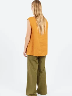 Neirami - Lino Soft Tank Top in Calendula