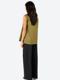 Neirami - Pelleovo Tank Top in Cactus Green