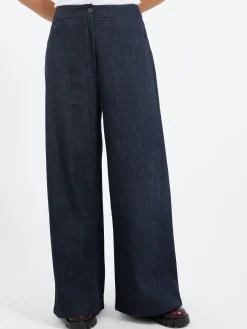 Neirami - Stitched Trousers in Blue