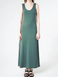 Neirami - Tank Top Long Dress in Frantoio