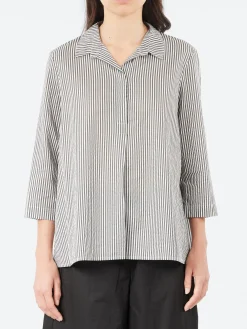 Neirami - V-Neck Blouse in Riga Shadow