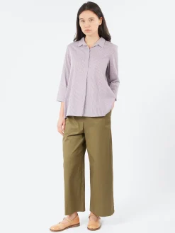 Neirami - Wide Trousers in Ficus