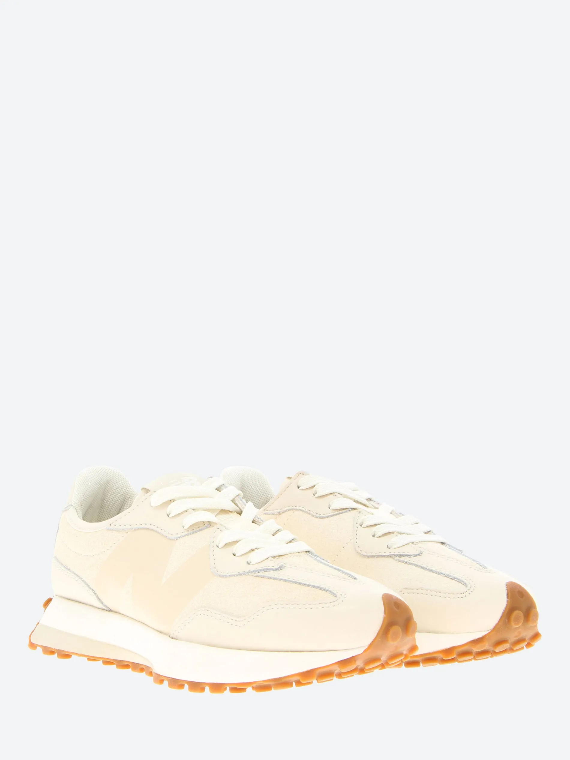 New Balance - 327 in Linen with Timberwolf