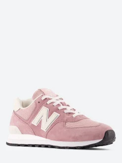 New Balance - 574 in Pink with White