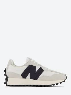 New Balance - 327 in Sea Salt White with Black
