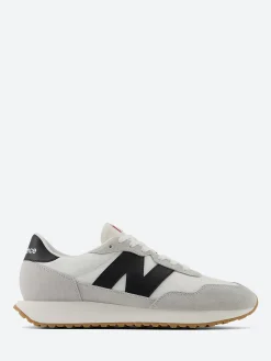 New Balance - 237 in White and Black