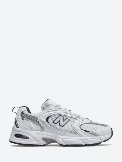 New Balance - 530 in White and Natural Indigo