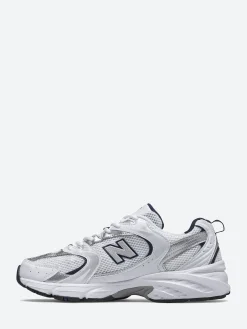 New Balance - 530 in White and Natural Indigo