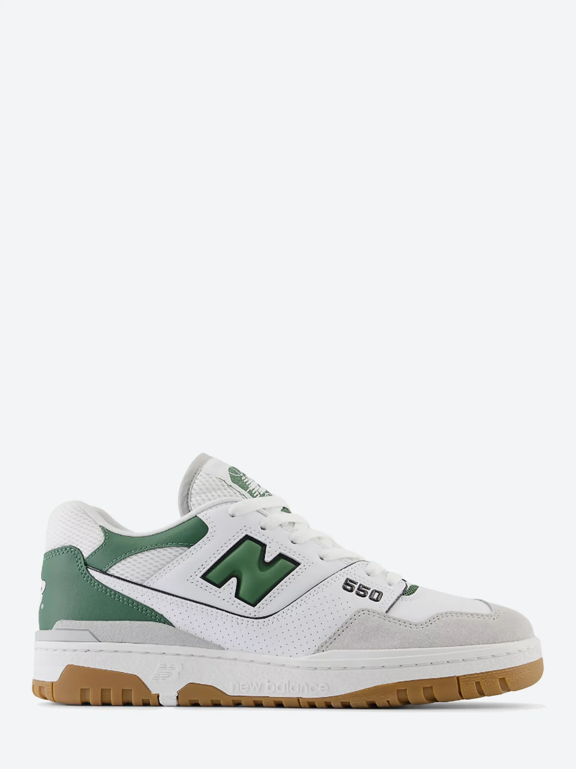 New Balance - 550 in White, Nori and Grey