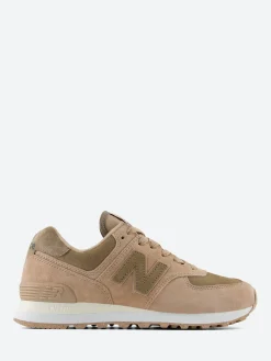 New Balance - Women's 574 in Taupe/Mushroom