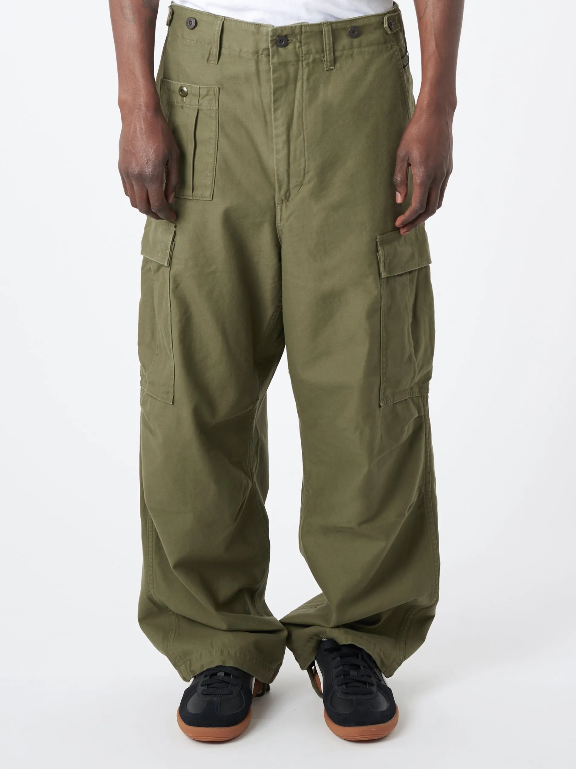 Nigel Cabourn - Army Cargo Pant in Dark Green
