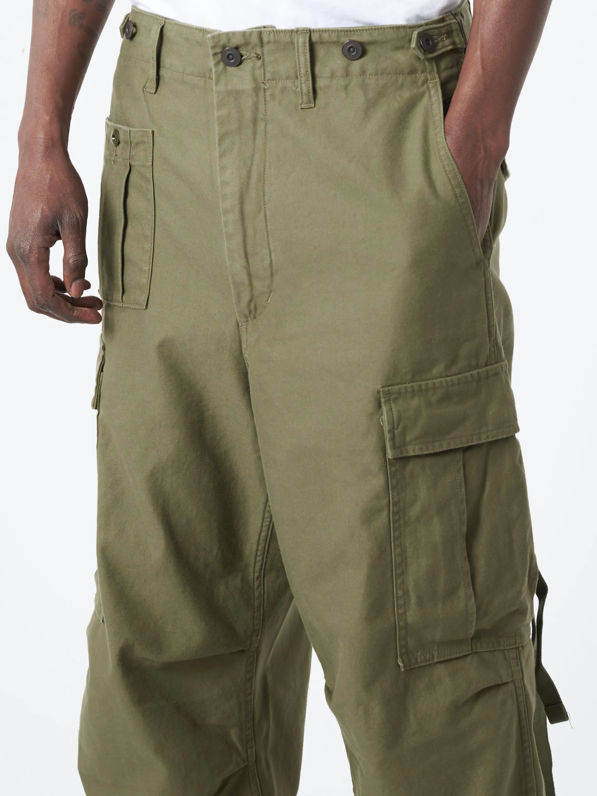 Nigel Cabourn - Army Cargo Pant in Dark Green