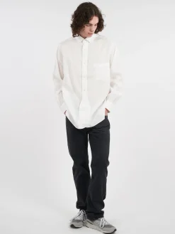 Nigel Cabourn - British Officers Shirt in White